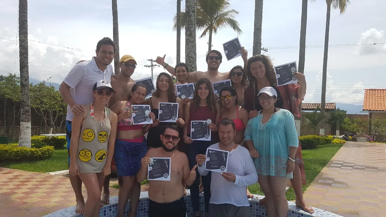 Grupo de participantes de Level UP