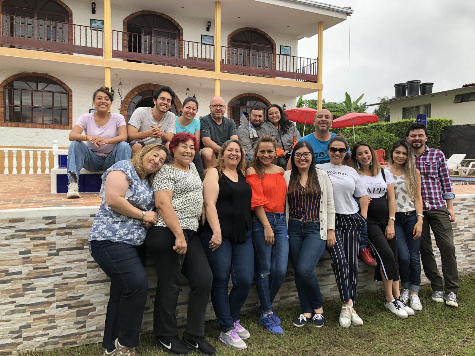 Generación Sheva reunida durante su travesía de 2019